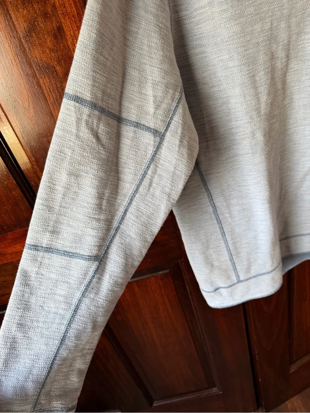 Tommy Bahama reversible Men's Light Blue Quarter-Zip Sweater